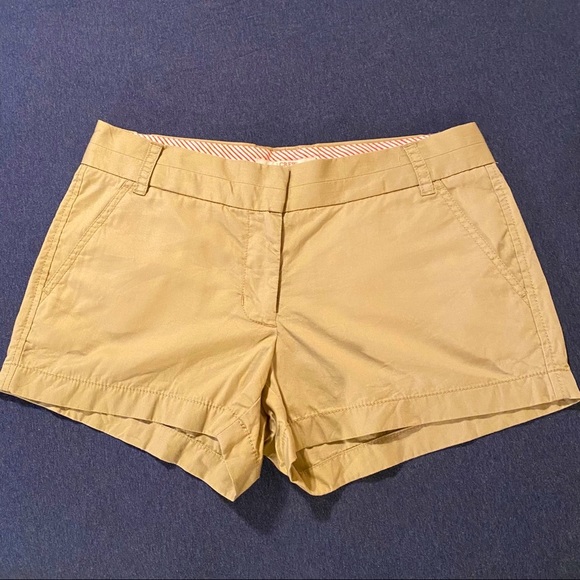 *LIKE NEW* JCrew Khaki Chino Style 3” Shorts
